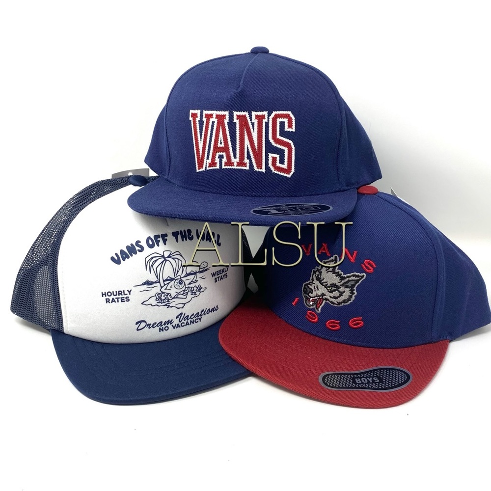 VANS 🔥SALE!🔥 Leaping Lizard Wolf Blue Men’s SnapBack Cap VN0A3IHFLKZ - Picture 9 of 9